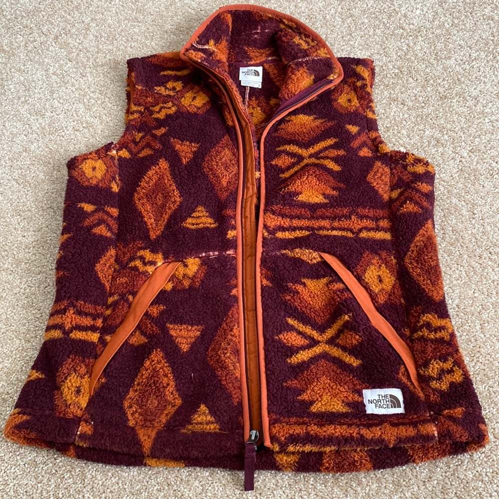 North Face fleece vest